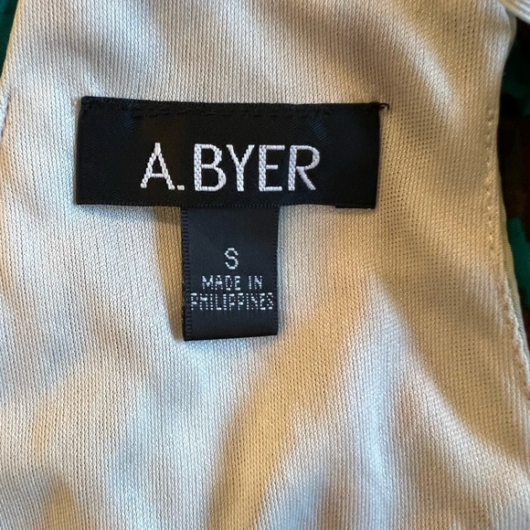 A Byer Womens Sleeveless Summer Lightweight print Dress Size Small Midi - Picture 4 of 4